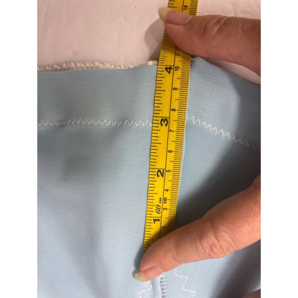 VINTAGE NYLON LYCRA SPANDEX blueGirdle SIZE S NOS sexy lingerie - Picture 6 of 6